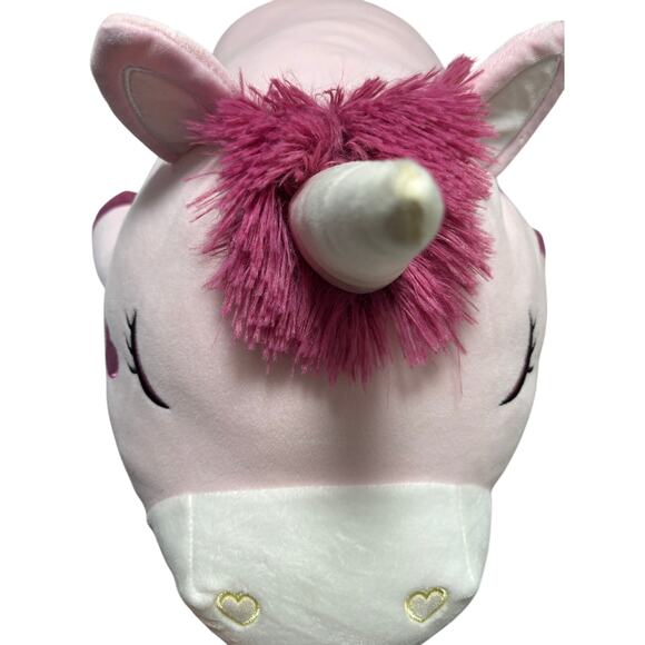 Members Mark 36” pale pink super soft unicorn body style pillow euc - Picture 10 of 12